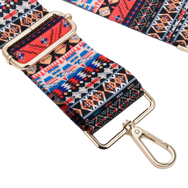 ZOOEASS Wide Shoulder Strap Adjustable Replacement Belt Crossbody Canvas Bag Handbag (wide: 1.97"(5CM) Multiple graphics) - Image 3